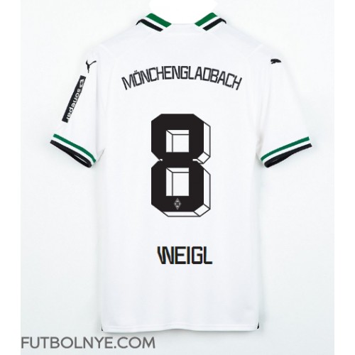 Camiseta Borussia Monchengladbach Julian Weigl #8 Primera Equipación 2023-24 manga corta
